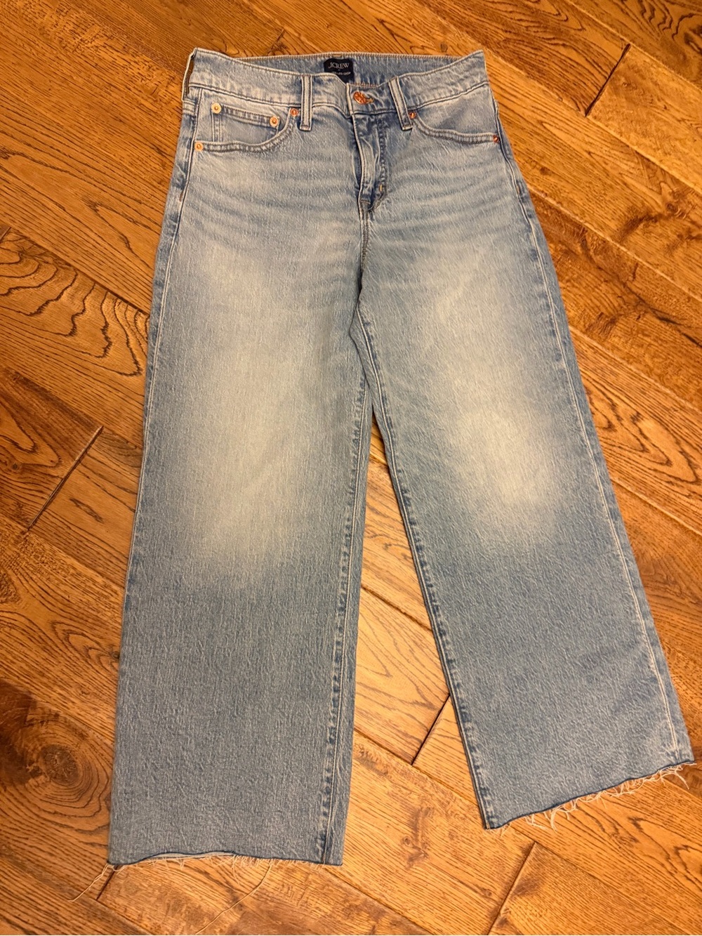J Crew Factory 25 petite Wide Leg Crop Cutoff from spring 2026 like new